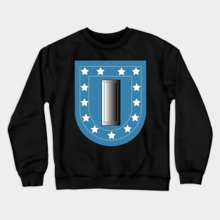 Army - 1st Lientenant Flash w Rank - 1LT wo Txt Crewneck Sweatshirt